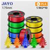 JAYO Stampante 3D PLA/PLA Meta/PETG/PLA PLUS/PLA filamento opaco 1,75 mm 10 rotoli.