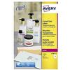 Avery L7784-25 Etichette trasparenti, 210 x 297 mm, 1 etichetta per Foglio, 25 Fogli, stampanti laser