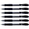 PILOT Set di 6 penne a sfera Grip G2 10, colore: Nero
