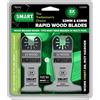 Smart Lame Un TRA 2 lame assortite taglio rapido legno