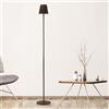 BEPER P201UTP403 Lampada da terra con altezza regolabile, Lampada da scrivania 2,3W, Lampada ricaricabile cavo USB type-C, 3 tonalità di Luce, Ruggine