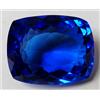 ganesh-gems AA+++ 100,00 Ct. Grande Tanzanite Blu Taglio Cuscino Pietra Preziosa Sciolta ...