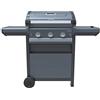 Campingaz Series Select S, BBQ a Gas, griglia Barbecue con 3 Acciaio Inox, 1 bruciatore a Lato, InstaClean Aqua, Culinary Modular System, 10.2 kW, Modello 2021, Gris