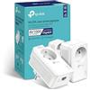 TP-Link CPL 1000 Mbps, 1 porta Gigabit e presa integrata, confezione da 2 CPL - ideale per godere del servizio multi-TV a casa, compatibile con tutte le Box, TL-PA7017P KIT(FR)