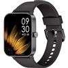 KIUVKAS Smartwatch Uomo Donna, 1.95 Full Touch Screen Smartwatch con Effettua/Risposta Chiamate, Fitness Tracker con Pressione Sanguigna e Monitor Sonno, 140+ Sport Step Counter per Android iOS