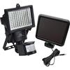 Maclean MCE442 - Faretto a LED con sensore di movimento, luce solare da parete, con sensore crepuscolare, IP44, 6 W, 360 lumen, 6000 K (1 x Stück)