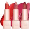 OULAC Rossetto rosso lucido idratante con superficie lucida, texture cremosa, cura delle labbra per labbra idratanti, vegano