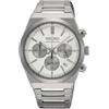 Seiko Orologio Analogico al Quarzo Uomo con Cinturino in Acciaio Inossidabile SSB451P1