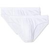 Lovable 100% Cotton Bi-pack, Slip Uomo, Bianco, XL