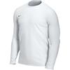 Nike M Nk Dry Park VII JSY LS, T-Shirt A Manica Lunga Uomo, White/Black, XL