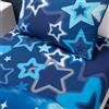Catherine Lansfield Ombre Stars - Lenzuolo singolo con angoli, colore: Blu