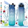 Stylanda Borraccia Sportiva, Borraccia 500ml, Borraccia Sport, Borracce ciclismo, Senza BPA & Prova di Perdite, Borracce per Bambini, Adulto, Bici, Scuola, Ufficio, Yoga