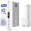 Oral-B iO - 8n - Spazzolino Elettrico Ricaricabile, 1 Spazzolino Bianco Esclusivo Con Tecnologia Magnetica Rivoluzionaria, Display A Colori, 1 Testina, 1 Custodia Da Viaggio Premium