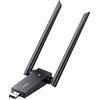 UGREEN Adattatore WiFi USB AC1300Mbps, Dongle USB Wifi, Chiavetta WiFi per PC, Antenna WiFi Dual Band 5GHz e 2,4GHz ad Alto Guadagno Compatibile con Windows 11 10 8 7 Mac OS Linux