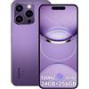 OUKITEL P1 Smartphone Android 14 - Helio G99 6.7" FHD+Amoled 24(8+16) GB + 256GB/2TB Cellulare 120Hz Aggiorna 50MP+32MP Camera 5150mAh Cellulari e Smartphone Impronte Digitali/Face ID/NFC/BT5.2-Viola