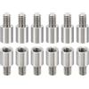 PATIKIL 12pz Distanziali M4, Distanziali Filettati Acciaio inossidabile M4 8+6mm Kit Viti Distanziali 4mm ID 6mm OD Adattatori Filettati Metrici Maschio Femmina per Circuiti PCB Droni RC