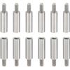 PATIKIL 12pz Distanziali M3, Distanziali Filettati Acciaio inossidabile M3 15+6mm Kit Viti Distanziali 3mm ID 5mm OD Adattatori Filettati Metrici Maschio Femmina per Circuiti PCB Droni RC