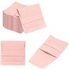 QUARKZMAN 40pz Sacchetto per Gioielli Microfibra 3,1 × 3,1 Pollici, Mini Sacchetto Confezionamento Gioielli con Fascia per Sacchetto Regalo Gioielli Piccoli Collana Orecchini Bracciale, Rosa
