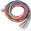 QUARKZMAN 18 Calibro Silicone Filo Elettrico 18AWG Cavo Elettrico Filo Trefolo Flessibile Cavi Stagnato Rame Cavo Bobina 10 Colore 3,0 M/10 piedi per Auto Modello Elettrico Apparecchi 10pz