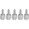 PATIKIL M4xM10x20mm Bullone a Doppia Estremità Filettata Vite Prigioniera, 5pz Acciaio Inossidabile 304 Adattatore Riduttore Filettato per Ferramenta per Mobili