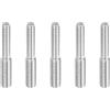 PATIKIL M4xM5x30mm Bullone a Doppia Estremità Filettata Vite Prigioniera, 5pz Acciaio Inossidabile 304 Adattatore Riduttore Filettato per Ferramenta per Mobili