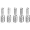 PATIKIL M3xM5x16mm Bullone a Doppia Estremità Filettata Vite Prigioniera, 5pz Acciaio Inossidabile 304 Adattatore Riduttore Filettato per Ferramenta per Mobili