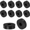 QUARKZMAN 8pz Guarnizioni in Gomma Spaziatoria 40mm OD x 12mm ID x 10mm Altezza Rondella Piatta Spaziatori Antivibranti Piatte Guarnizione Idrauliche Spesse per Accessori Casa Auto Viti