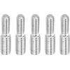 PATIKIL M4xM5x20mm Bullone a Doppia Estremità Filettata Vite Prigioniera, 5pz Acciaio Inossidabile 304 Adattatore Riduttore Filettato per Ferramenta per Mobili