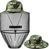AOGOE Head Net Face Head Cover, cappello con zanzariera per una visione ottimale, lavabile, zanzariera, cappello per gli appassionati di attività all'aperto, arrampicata, pesca, apicoltura, Ortaggi (A