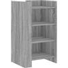 ULUYYUC Dispensa Cucina Salvaspazio Madia Soggiorno Moderna Mobiletti Cucina Mobiletto da Esterno - Credenza Grigio Sonoma 45x35x75 cm in Legno Multistrato per Soggiorno Cucina Ufficio Lavanderia