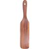Tomotato Spatola in Legno di Teak, Piccolo Flipper in Legno Raschietto per Uova Bistecca Piatto Tornitore in Legno Multiuso Stoviglie da Cucina in Legno Utensile da Cucina per Capovolgere(29cm)