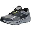 Skechers Sneaker Go Run Consistent 2.0 Silver Wolf Uomo, Grigio/Nero, 44 EU