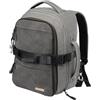 Cabin Max Evos - Borsa da viaggio espandibile, 40 x 30 x 15 cm, 40 x 30 x 20 cm, Zaino, Grigio, Backpack, Bagaglio a mano