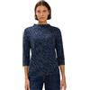 Cecil 3227778 Maglietta con Stampa Minimal, Urban Dark Blue, XL Donna