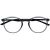 OPULIZE Met Blocco Luce Blu Occhiali Da Lettura Computer Gioco Grigio Nero Uomo Donna Cerniere Molla B60-7 +1,50