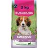 EUKANUBA Cibo secco per Cuccioli con agnello e riso per razze di taglia piccola e media - Alimento secco premium per Cani giovani, 3 kg
