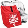 J.L. Childress JL Childress Gate Check Bag for Car Seats for Newborn and Above (Red)