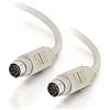 C2G 10ft 8-pin Mini-Din M/M Serial Cable 3.04m Bianco cavo per tastiera, video e mouse