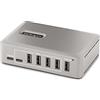 StarTech.com Hub USB-C 3.0 a 10 Porte - 8x USB-A + 2x USB-C - Autoalimentato con Alimentatore da 65W - Hub USB 3.1 10Gbps - Multipresa USB Type-C con Cavo Certificato USB-IF da 1m (10G8A2CS-USB-C-HUB)