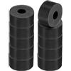 PATIKIL Distanziatore Gomma Multiuso, 10Pz 1.2Od 0.39Id 0.6 Spessore, Rondelle Neoprene Antivibranti Isolamento, Ammortizzatori Gomma, Distanziali Bulloni, Accessori Auto