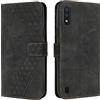 OKZone Cover per Samsung Galaxy A10/M10, Custodia in Pelle Samsung A10/M10, Antiurto Cover a Libro Galaxy A10/M10 Magnetica Portafoglio Folio PU Pelle Flip Caso con Wallet Case Cover (Nero)