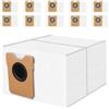 VIEWALL 10 sacchetti per aspirapolvere C10, compatibili con aspirapolvere robot eufy Omni C20, C10, 4 strati di ricambio monouso C20 Dust Bag