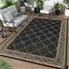 Garden Mile Tappeto Da Giardino 150x210 Cm Verde Felce: Antiscivolo, Portatile E Lavabile In Plastica Riciclata Per Esterni E Interni