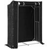 vidaXL Rastrelliera per Legna con Copertura Antipioggia 150x60x200 cm