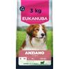 EUKANUBA Crocchette cani anziani taglia piccola/media agnello e riso, 3 kg