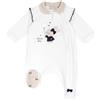 Chicco, Tutina Neonata in Calda e Morbida Ciniglia, con Comoda Apertura Frontale, Ideale per l'Inverno, Abbigliamento Bambina 0-24 Mesi, Designed in Italy