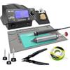 ERSA i-CON1 MK2 - Stazione di saldatura digitale industriale a 1 canale 50-450 °C con 150 W i-TOOL MK2 Tip'n'Turn - cambio di punta antistatico - Kit professionale con 6 accessori