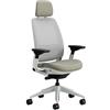 Steelcase Sedia da ufficio ergonomica Steelcase Series 2 con supporto lombare LiveBack, braccioli 4D, poggiatesta regolabile Truffle; Prodotto in Europa