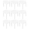 Cabilock 100 pezzi per pizza, scatola per pizza, contenitore per pizza, coperchio di supporto in plastica, supporto per pizza, supporto per pizza, supporto per pizza, supporto per ristoranti