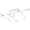 EGLO lampada da soffitto Belsiana, 8 luci, moderna, faretti in